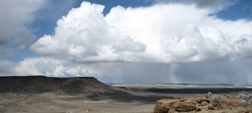 Cloud viewing from Jackass Rim is superb.